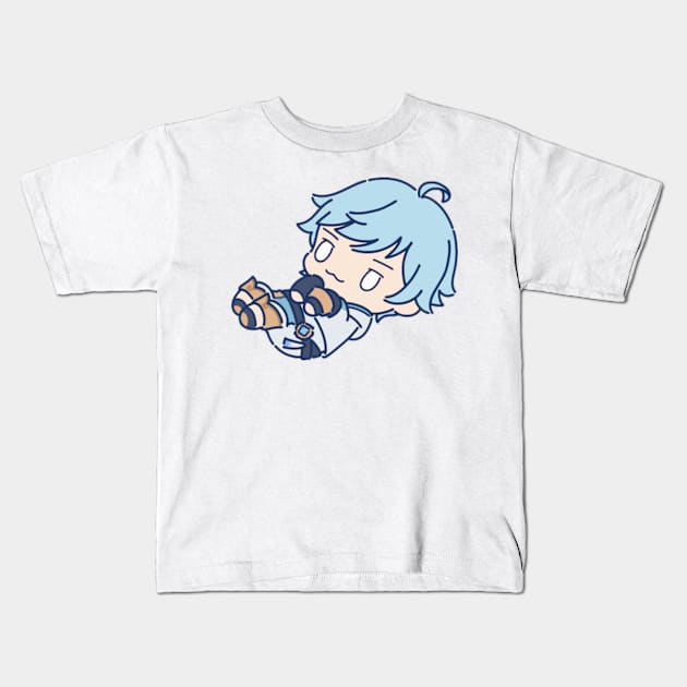 Chibi Chongyun Kids T-Shirt by SaucyBandit